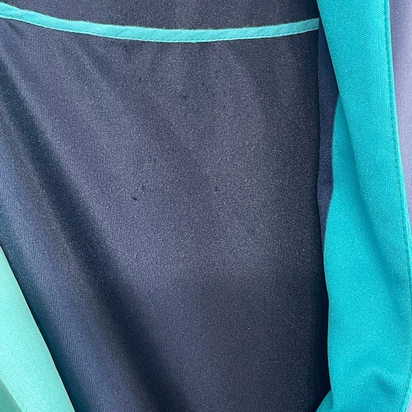 Vtg. 70’s/80’s Faux Wrap Around Sleeveless Dress w/attached camisole - Picture 5 of 7